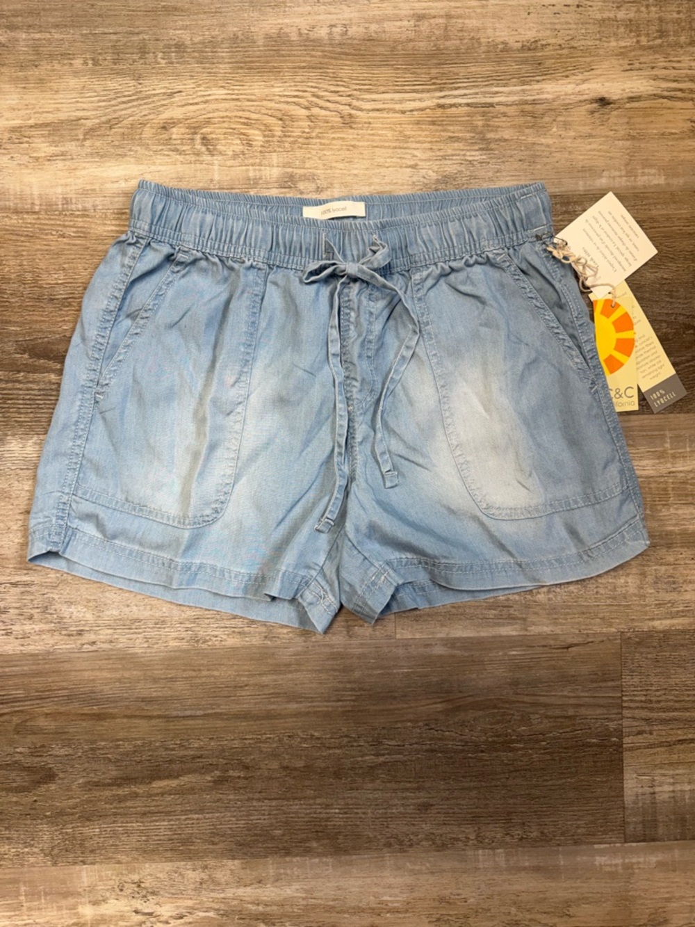 C&C California Light Blue Women's Drawstring Shorts